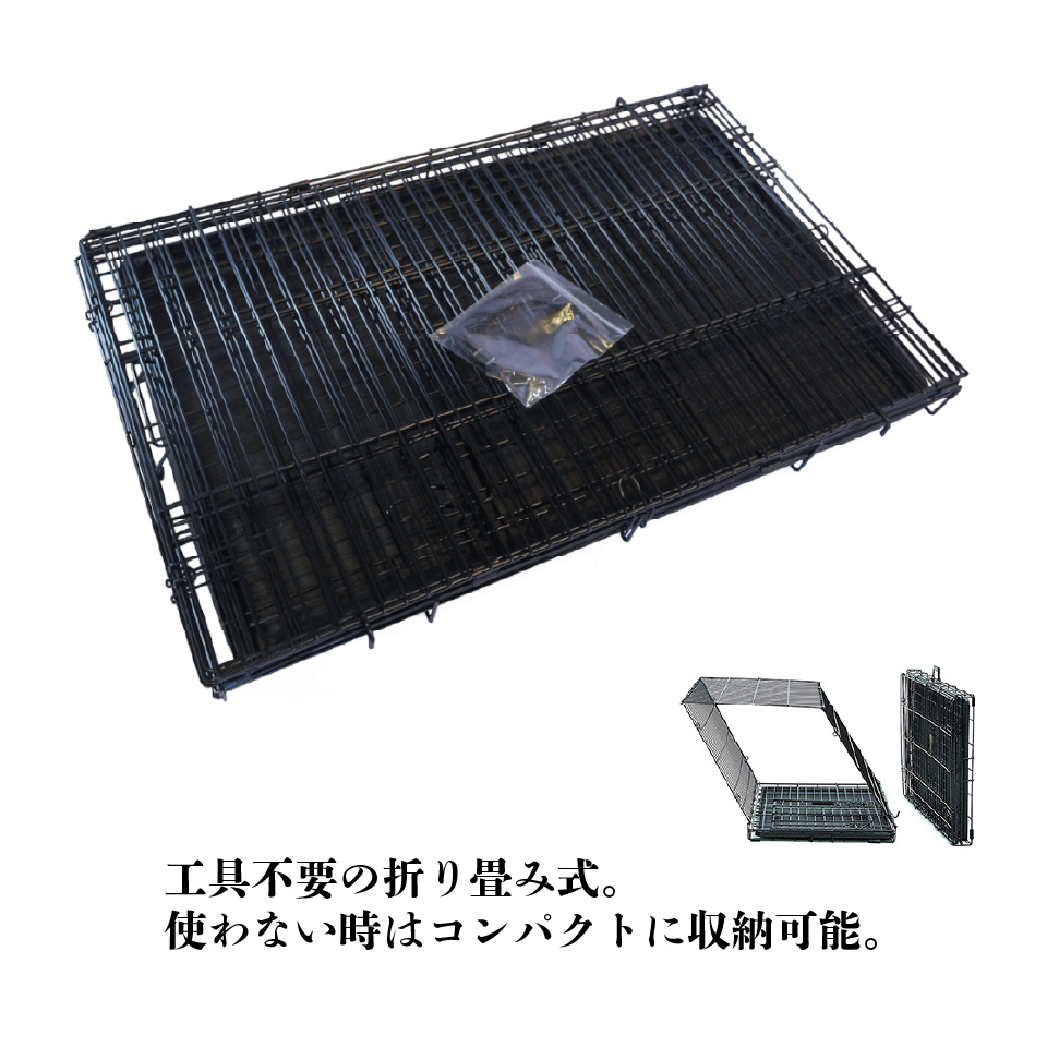 折り畳み式でコンパクトに収納可能